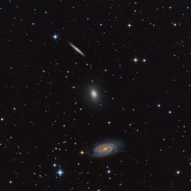 NGC 5981, 5982, 5985